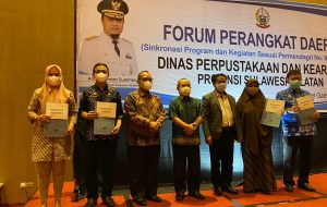 Pemkab Sidrap Terima Bantuan Mobil Perpustakaan Keliling Dari Perpusnas