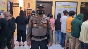 Polsek Bahodopi, Grebek 9 Pasangan Mesum di Hotel dan Penginapan