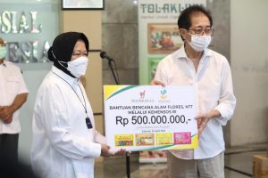 Mensos Apresiasi PT Sidomuncul Beri Bantuan Untuk NTB dan NTT