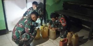 Satgas Pamtas RI-RDTL Sektor Barat Yonarmed 6/3 Kostrad Kembali Gagalkan Usaha Penyelundupan Barang Ilegal