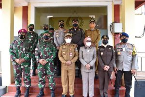Bersama Wagub dan Kapolda, Danlanal Palu Kunker ke Morut Tinjau PSU