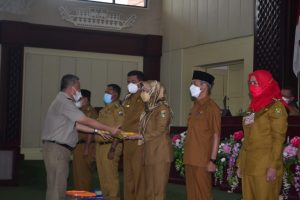 Bupati Tanggamus Hadiri Rakor di Gedung Pusiban Lampung