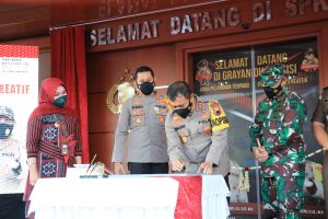 Kapolda Jateng Resmikan Gedung Pelayanan Terpadu Polres Klaten
