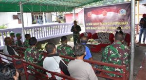 Danrem 151/Binaiya Brigjen TNI Arnold A.P. Ritiauw Ramah Tamah Bersama Warga Desa Aboru