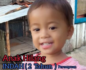 Indah Bocah 2 Tahun Hilang Misterius