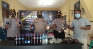 Ciptakan Suasana Kondusif Bulan Suci RamadhanPolres Kebumen Amankan Ratusan Botol Miras