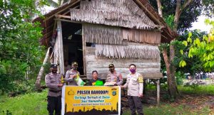 Polsek Bahodopi Perduli Umat di Bulan Suci Ramadhan