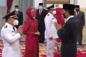 Presiden Jokowi Lantik Gubernur dan Wakil Gubernur Kalteng di Istana Negara