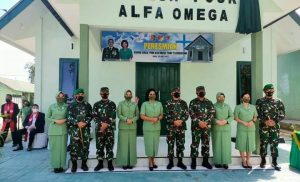 Pangdam Merdeka Resmikan Gereja Baru di Lingkungan Batalyon 711/Raksatama