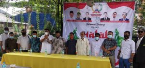 Pembina dan Ketua DPC PWRI Bireuen Hadiri Acara Halal Bihalal di Aceh Tamiang