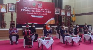 Dandim 1015/Sampit Hadiri Peringatan Hari Jadi ke-64 Provinsi Kalimantan Tengah