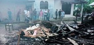 Rumah Konstruksi Kayu Ludes Dilalap si Jago Merah