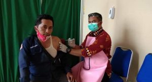 Jajaran DPC KWI Tanggamus Jalani Vaksinasi Yang Kedua