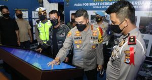 Kunjungi Posyan Citra Raya, Kapolda Banten Apresiasi Panel Data Digital dan Stan Kopi Gratis