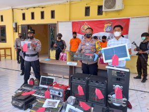 Polres Morowali Bekuk Komplotan Pencuri di Tempat Ibadah