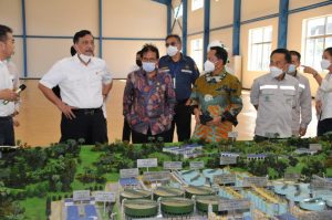 Kunjungi PT. IMIP, Tiga Menteri Ini Bahas Industri Lithium dan Masa Depan Mobil Listrik