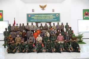 Satukan Pandangan Korem 071/Wijaya Kusuma Gandeng Aparat Pemerintah Gelar Komsos