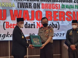 Pengukuhan Pengurus Badan Narkotika Kabupaten Wajo