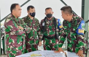 Hari Kedua Drill Taktis Latbakjatrat Terintegrasi YTP Yonif R 641/Bru Diawasi Waaslat Kasad Bidang Latihan