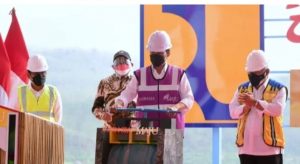 Presiden Jokowi Resmikan Bendungan Kuningan