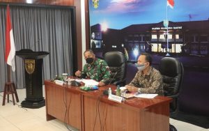 Dalam Penanganan Covid-19 di Papua, Kodam XVII/Cenderawasih Terima Tim Lintas Kedeputian KSP