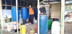 Mahasiswa IPB berdayakan masyarakat mengolah sampah sisa persembahyangan di Pura Besakih