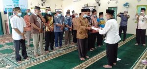 Pengurus Masjid Bustaanul Qolbi periode 2021-2024 dilantik