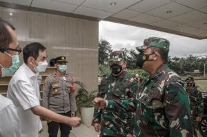 Pastikan Investasi Berjalan Baik, Pangdam XIII/Merdeka Sambangi PT IMIP, Bahas Strategi Pengamanan Obvitnas