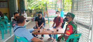 Kodim 0110/ Abdya Ajak Pemuda Jadi Penggerak Vaksinasi dan Prokes