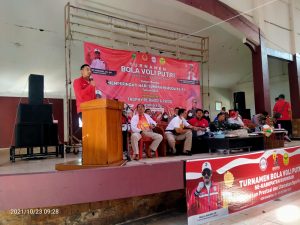 Wabup Ridho buka acara turnamen bola voli putri tingkat Kabupaten Kuningan