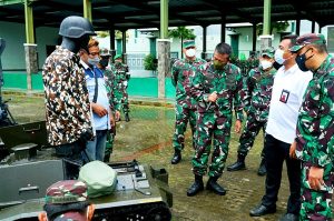 Dislitbangad Uji Fungsi Prototipe Robot Training Tembak ReaksI Integrated Program Litbanghan