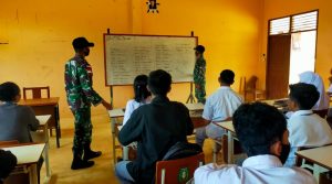 Minimnya Tenaga Pendidik Bahasa Indonesia SMKN 01, Pratu Ibnu Jadi Tenaga Pengajar
