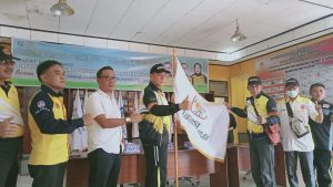 Wabup OKU Selatan Sholeihien Abuasir lepas kontingen cabor IPSI OKUS