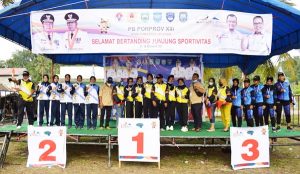 Kontingen OKU Selatan Cabor Arung Jeram Sabet Medali Emas, Perak dan Perunggu di Kategori Sprint