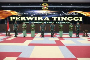 Tujuh Jabatan Pati TNI AD Diserahterimakan