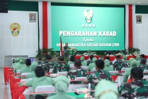 Sambangi Kodam I/BB, Kasad Awali Kunker di Tahun 2022