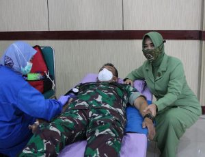 Sambut HUT ke-44, Dislitbangad Gelar Donor Darah