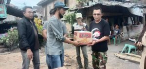 Ikatan Wartawan OKU Selatan beri bantuan korban kebakaran