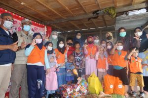 Lazismu Cilik Mengunjungi Warga yang tidak Mampu yang lagi Sakit