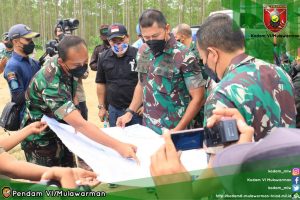 Pangdam VI/Mulawarman Tinjau Kawasan IKN Nusantara