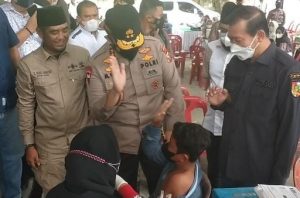Kolaborasi PWNU, Pemko Pekanbaru dan Polda Riau, puluhan masyarakat dapat vaksinasi gratis 2 Hari