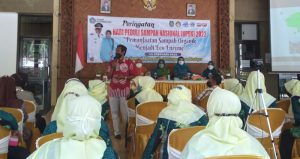 Peringatan Hari Peduli Sampah Nasional (HPSN) 2022 di Desa Tambong Kecamatan Kabat