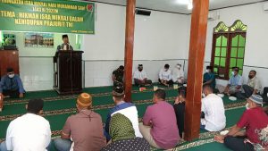 Dandim 1803/Fakfak : Mari Jadikan Momentum Isra Mi’raj Sebagai Ladang Amal Ibadah Kepada Allah SWT