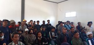 Masyarakat penggarap lahan ex HGU kec Jampang sampaikan rasa kecewa