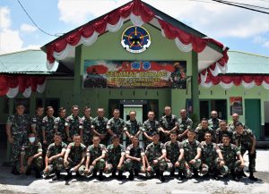 Danrem 151/Binaiya kunjungi Pos Kotis Satgas Batalyon Arhanud 11/WBY