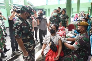 Pangdam Jaya tinjau proses penyaluran BTPKLWN kepada masyarakat