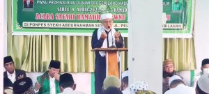 Ketua PWNU Riau lakukan Safari Ramadhan ke Ponpes Syech Abdurahman Siddiq II Tembilahan