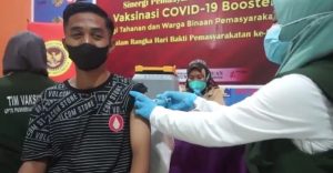 Vaksinasi binda Sulsel sasar warga binaan Rutan Kelas IIB Sengkang Wajo