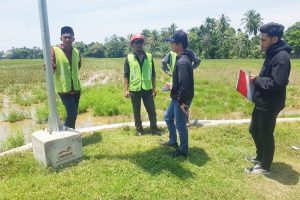 Pastikan pekerjaan sesuai SOP, Tim IRJ Group lakukan inspeksi PJUTS di Aceh Utara