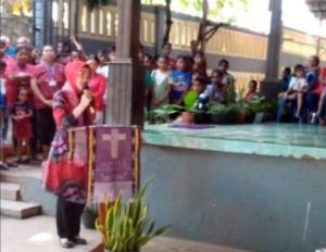 Silaturahmi bersama Jemaat GPM Rehoboth, Inalatu Widya Pratiwi minta dukungan